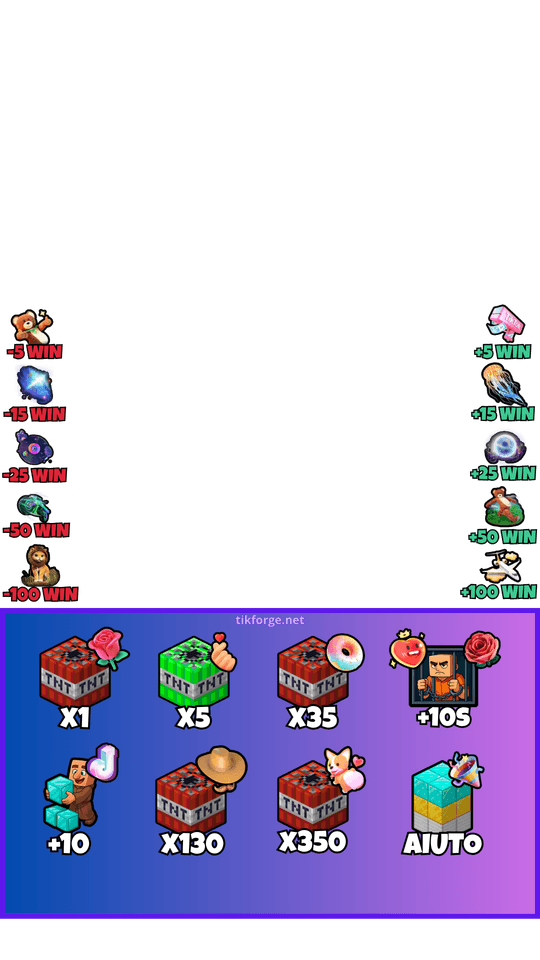 Anteprima overlay TntCube